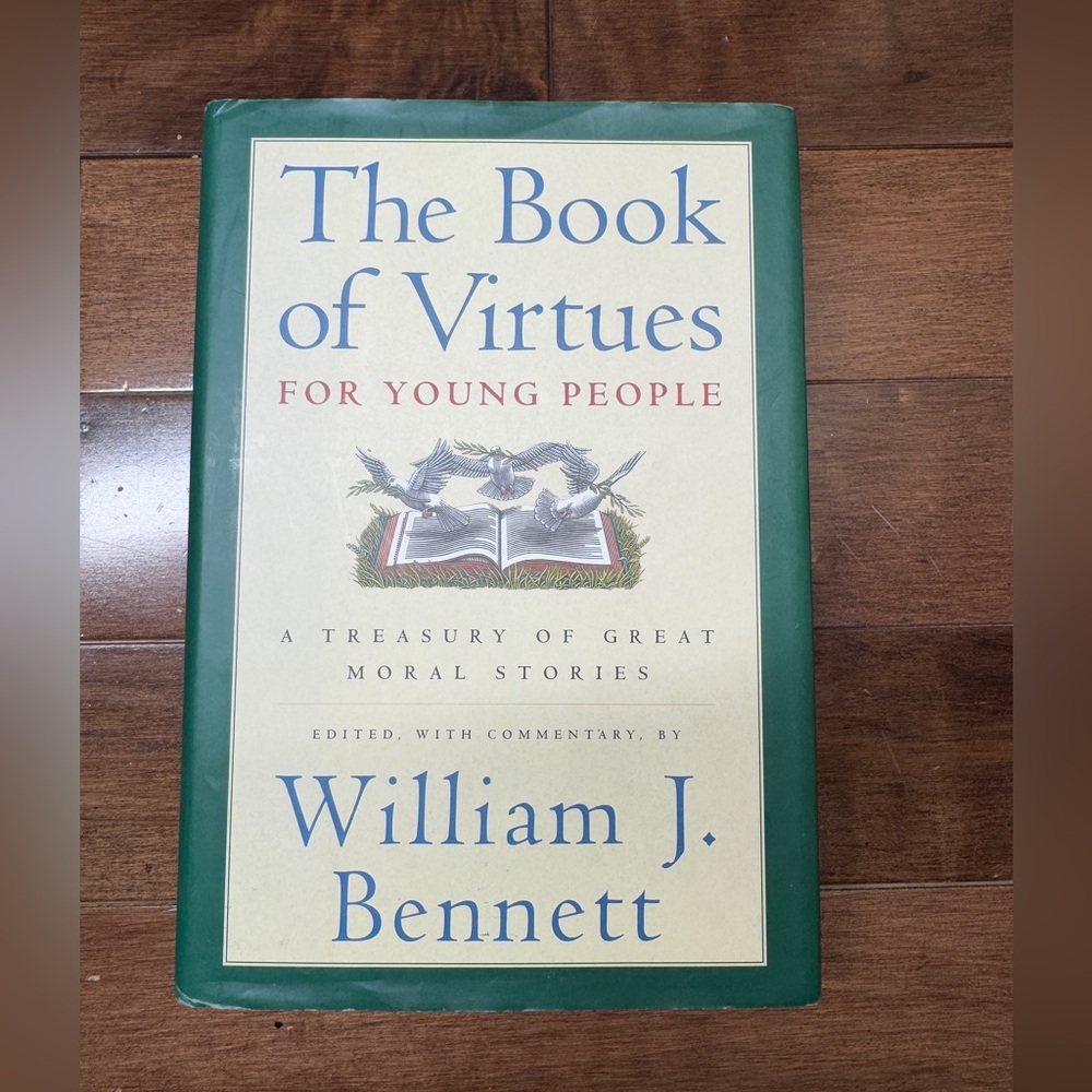 Book of Virtues for Young People (1997, Hardcover)